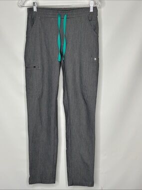 Figs Technical graphite color scrub pants size xxs